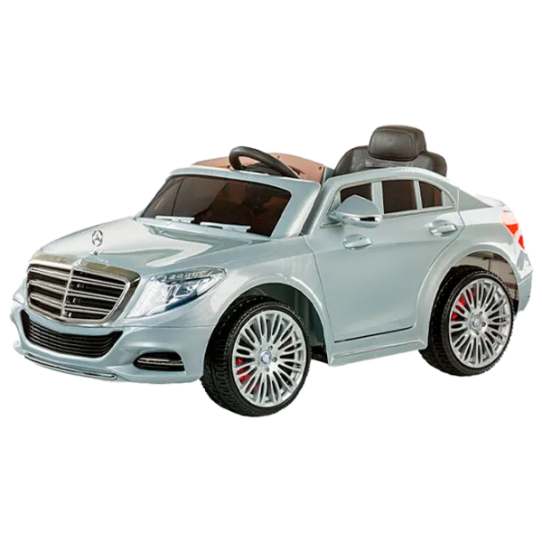 Mașină electrică Mercedes-Benz S CLASS Chipolino ELKMBS174SI 5 km/ h/ 30 kg/ 3+/ Gray photo 1