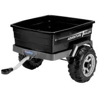 Remorcă pentru tractor Adventure Peg Perego IGTR0939 30 kg/ 3+/ Black