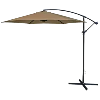 Umbrelă de grădină Homelux 5567362 Black Beige