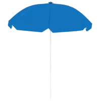 Зонт садовый Malatec 3804 Белый Синий