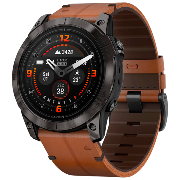 Умные часы Garmin Epix Pro (Gen 2) 1.4"/ 010-02804-30/ Угольный Титан photo 1