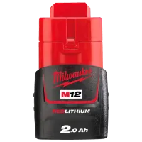 Аккумулятор для электроинструментов Milwaukee M12B2 Li-Ion/ 2 Ач/ 12 В
