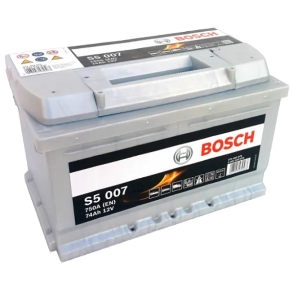 Авто аккумулятор Bosch Silver S5 007 750A photo 1 Авто аккумулятор Bosch Silver S5 007 750A photo 1