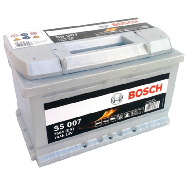 Авто аккумулятор Bosch Silver S5 007 750A photo 1 Авто аккумулятор Bosch Silver S5 007 750A photo 1