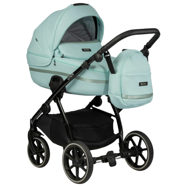 Cărucior pentru copil Tutis Uno 3 Plus Leather 196/ Mint photo 1 Cărucior pentru copil Tutis Uno 3 Plus Leather 196/ Mint photo 1