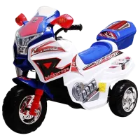 Motocicletă pentru copii Alexis SKC-KB00101 25 kg/ 3+/ 4 km/ h/ White