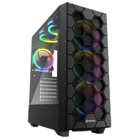 Корпус Sharkoon RGB HEX Mid Tower / Черный