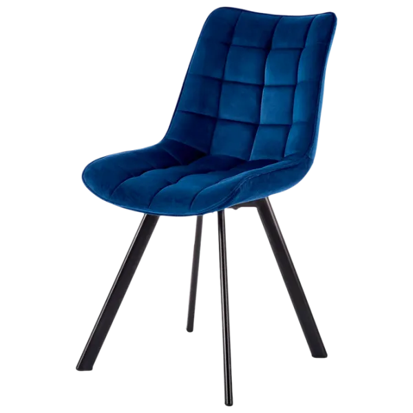 Scaun de bucătărie Halmar K332 Catifea/ Blue photo 1