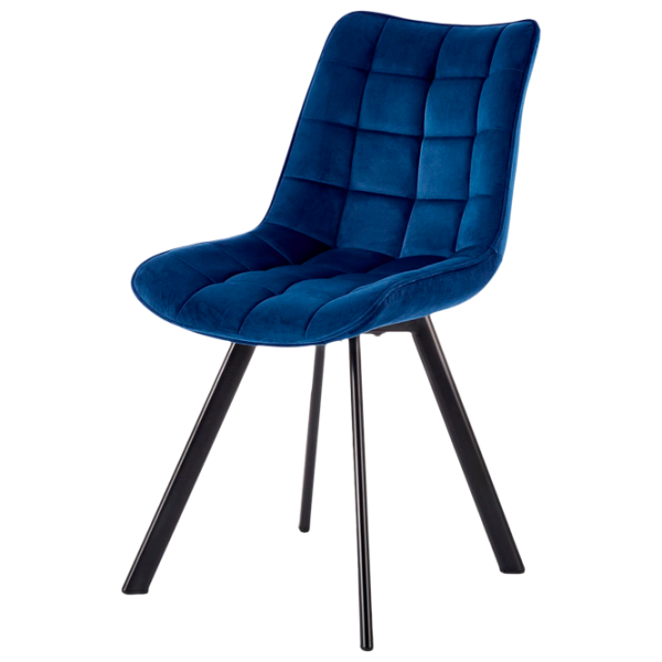 Scaun de bucătărie Halmar K332 Catifea/ Blue photo 1