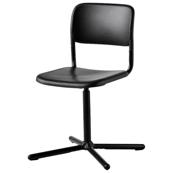 Scaun de bucătărie Ikea Smallen Plastic/ Black photo 1 Scaun de bucătărie Ikea Smallen Plastic/ Black photo 1