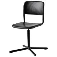 Scaun de bucătărie Ikea Smallen Plastic/ Black