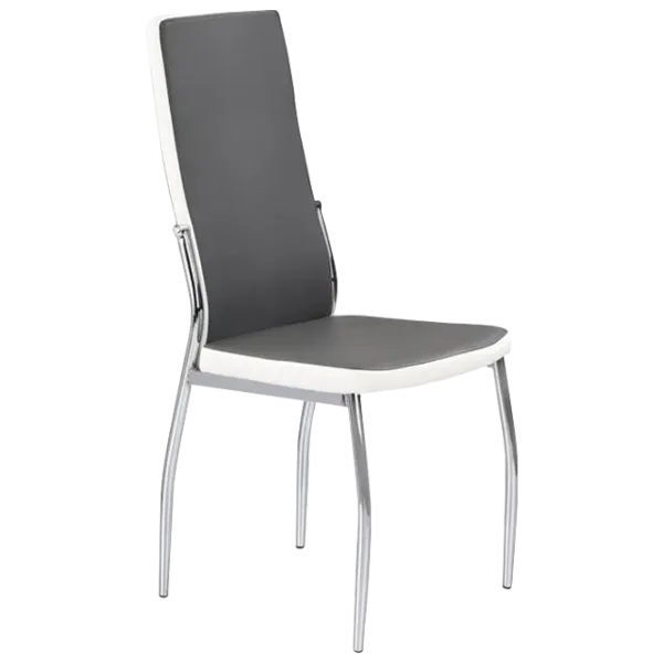 Scaun de bucătărie Halmar K210 Piele artificială/ Gray White photo 1