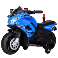 Motocicletă pentru copii Chipolino Patrol 20 kg/ 3+/ 3 km/ h/ Blue