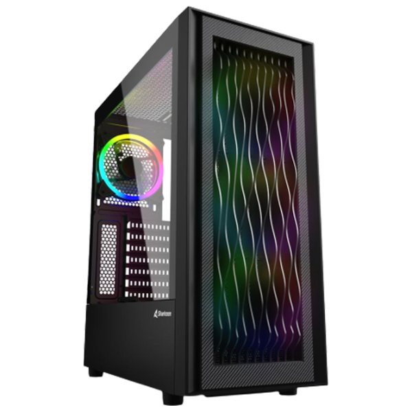 Корпус Sharkoon RGB WAVE Mid Tower / Черный photo 1 Корпус Sharkoon RGB WAVE Mid Tower / Черный photo 1