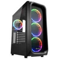 Корпус Sharkoon TK5M RGB Mid Tower / Черный