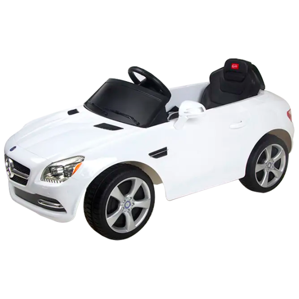 Электромобиль Mercedes-Benz SLK Rastar RAS-81200-W 4 км/ ч/ 25 кг/ 3+/ Белый photo 1 Электромобиль Mercedes-Benz SLK Rastar RAS-81200-W 4 км/ ч/ 25 кг/ 3+/ Белый photo 1