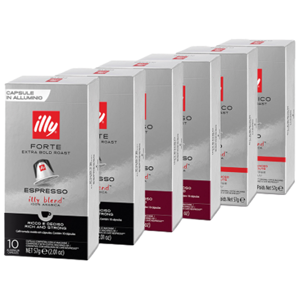 Set cafea Illy 5+1 cadou Capsule/ Espresso/ 10 capsule photo 1
