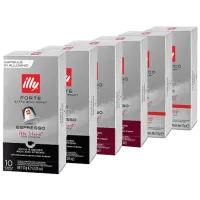 Set cafea Illy 5+1 cadou Capsule/ Espresso/ 10 capsule