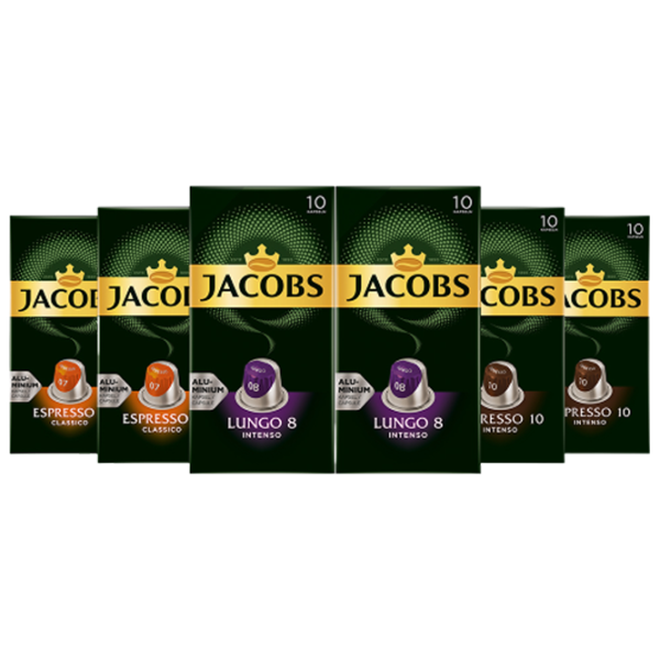 Set cafea Jacobs 5+1 cadou Capsule/ Espresso/ 10 capsule photo 1