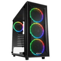 Корпус Sharkoon TG4M RGB Mid Tower / Черный