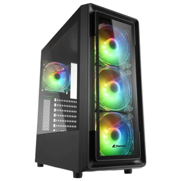 Корпус Sharkoon TK4 RGB Mid Tower / Черный photo 1 Корпус Sharkoon TK4 RGB Mid Tower / Черный photo 1