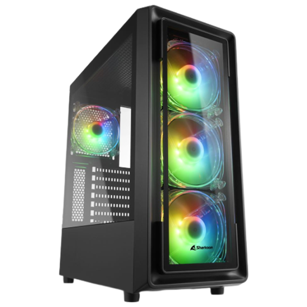 Корпус Sharkoon TK4 RGB Mid Tower / Черный photo 1 Корпус Sharkoon TK4 RGB Mid Tower / Черный photo 1
