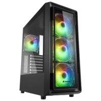 Корпус Sharkoon TK4 RGB Mid Tower / Черный