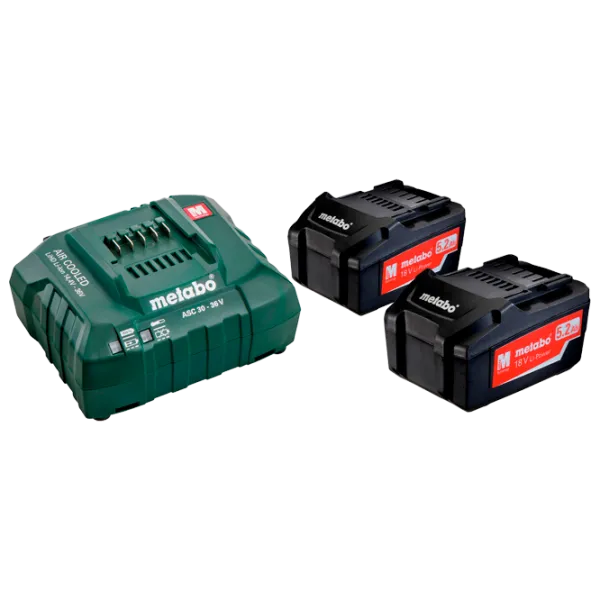 Аккумулятор для инструментов Metabo ASC30 Kit Li-Ion/ 5.2 Ач/ 18 V photo 1