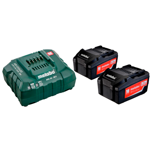 Аккумулятор для инструментов Metabo ASC30 Kit Li-Ion/ 5.2 Ач/ 18 V photo 1