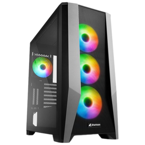 Carcasă Sharkoon TG7M RGB Mid Tower / Black photo 1