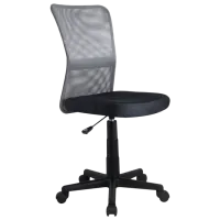 Fotoliu de birou Halmar Dingo Stofă/ Gray Black