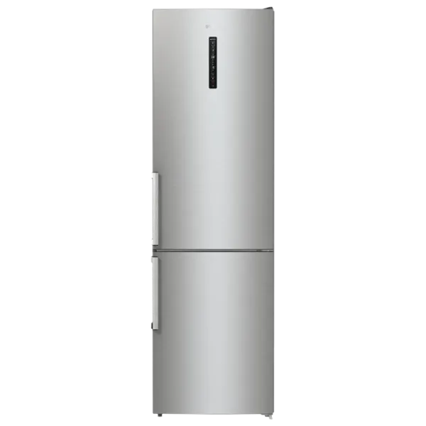 Frigider Gorenje NRC 6204 SXL5M cu congelator jos 361 l / 200 cm / Inox photo 1