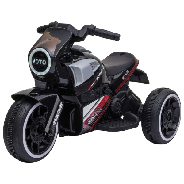 Детский мотоцикл Chipolino SportMax 20 кг/ 2+/ 4 км/ ч/ Черный photo 1