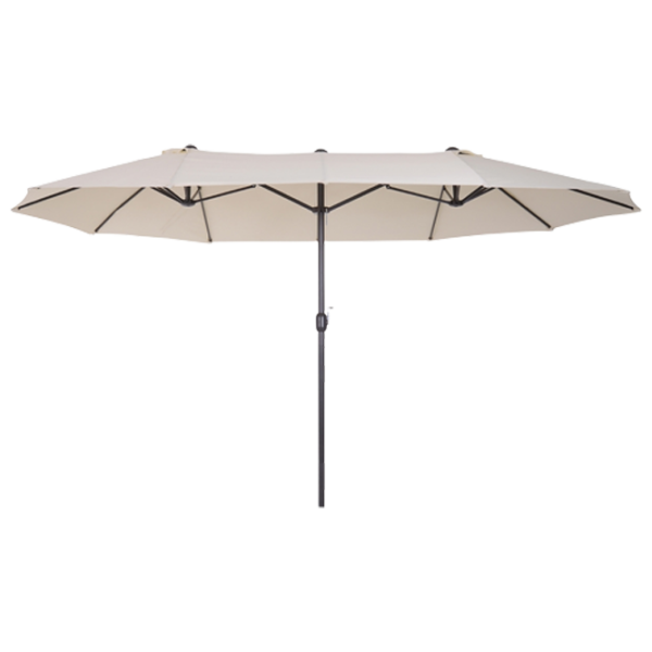 Umbrelă de grădină Blumfeldt Twin Peaks 5470688 Cream photo 1