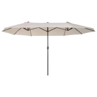 Зонт садовый Blumfeldt Twin Peaks 5470688 Кремовый