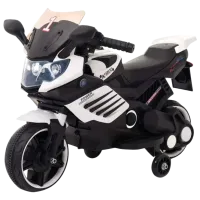 Детский мотоцикл Chipolino Moto Cross 25 кг/ 3+/ 3 км/ ч/ Белый