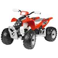 ATV pentru copii Peg Perego Polaris Outlaw 40 kg / 3+ / 7.4 km/h / Red