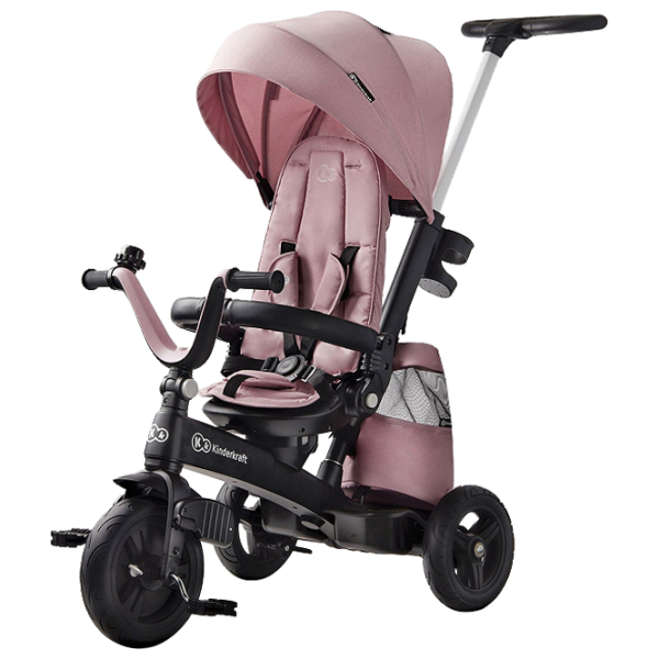 Triciclu KinderKraft EasyTwist Pink photo 1