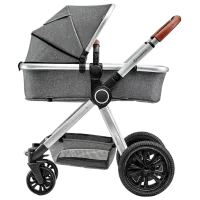 Cărucior pentru copil KinderKraft Veo 5478352/ Gray