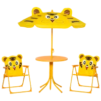 Набор мебели для террасы Strend Pro Melisenda Tiger Металл/ Пластик/ Ткань/ Желтый