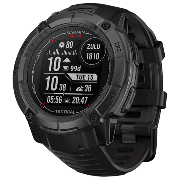 Ceas inteligent Garmin Instinct 2X Solar Tactical Edition 1.1"/ 010-02805-03/ Black photo 1 Ceas inteligent Garmin Instinct 2X Solar Tactical Edition 1.1"/ 010-02805-03/ Black photo 1