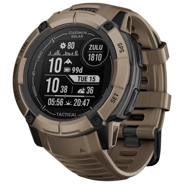 Ceas inteligent Garmin Instinct 2X Solar Tactical Edition 1.1"/ 010-02805-02/ Coyote Tan Brown photo 1 Ceas inteligent Garmin Instinct 2X Solar Tactical Edition 1.1"/ 010-02805-02/ Coyote Tan Brown photo 1