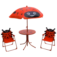 Набор мебели для террасы Strend Pro Melisenda Ladybug Металл/ Пластик/ Ткань/ Красный
