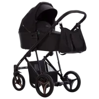 Cărucior pentru copil Bebetto Flavio Gloss 43820/ Black