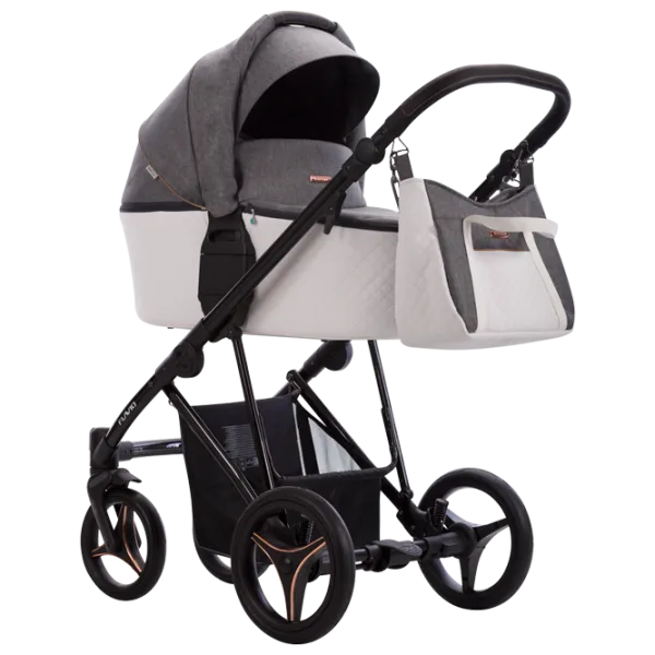 Cărucior pentru copil Bebetto Flavio Gloss 43821/ Gray photo 1