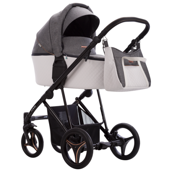 Cărucior pentru copil Bebetto Flavio Gloss 43821/ Gray photo 1