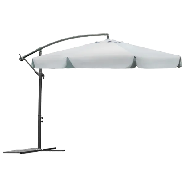 Umbrelă de grădină Plonos 4220 Light Grey photo 1
