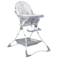 Scaun de masă Lorelli Bonbon (10100312320) Clasic/ 6 luni / Gray 