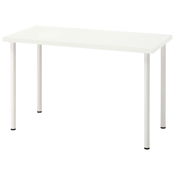Masă de birou Ikea Lagkapten/ Adils () 120 - 60 PAL/ White photo 1