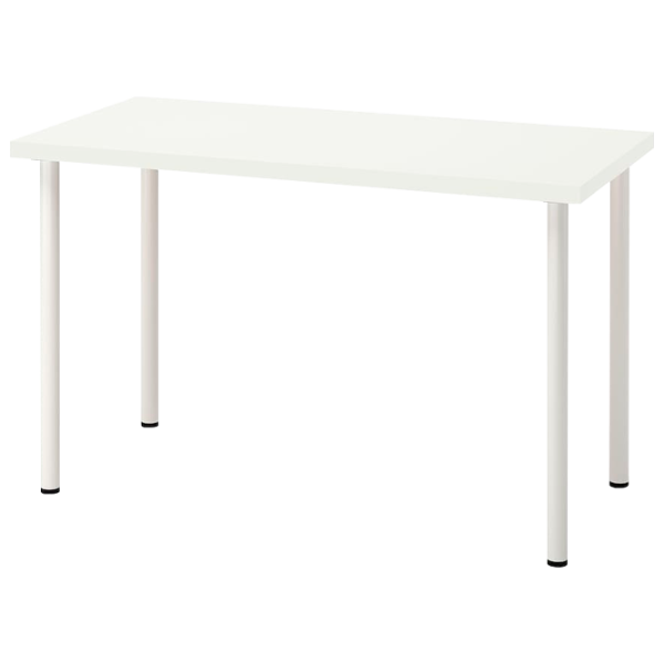Masă de birou Ikea Lagkapten/ Adils () 120 - 60 PAL/ White photo 1